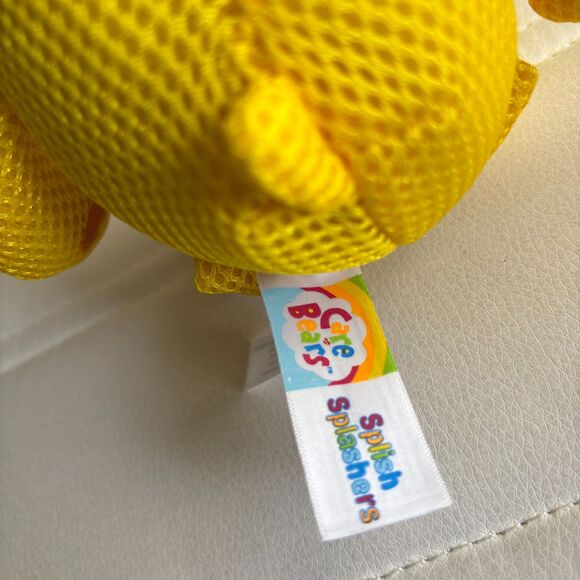 Vintage Care Bears Splish Splashers Funshine Bear – Collectible Water Bath Toy - Picture 6 of 6